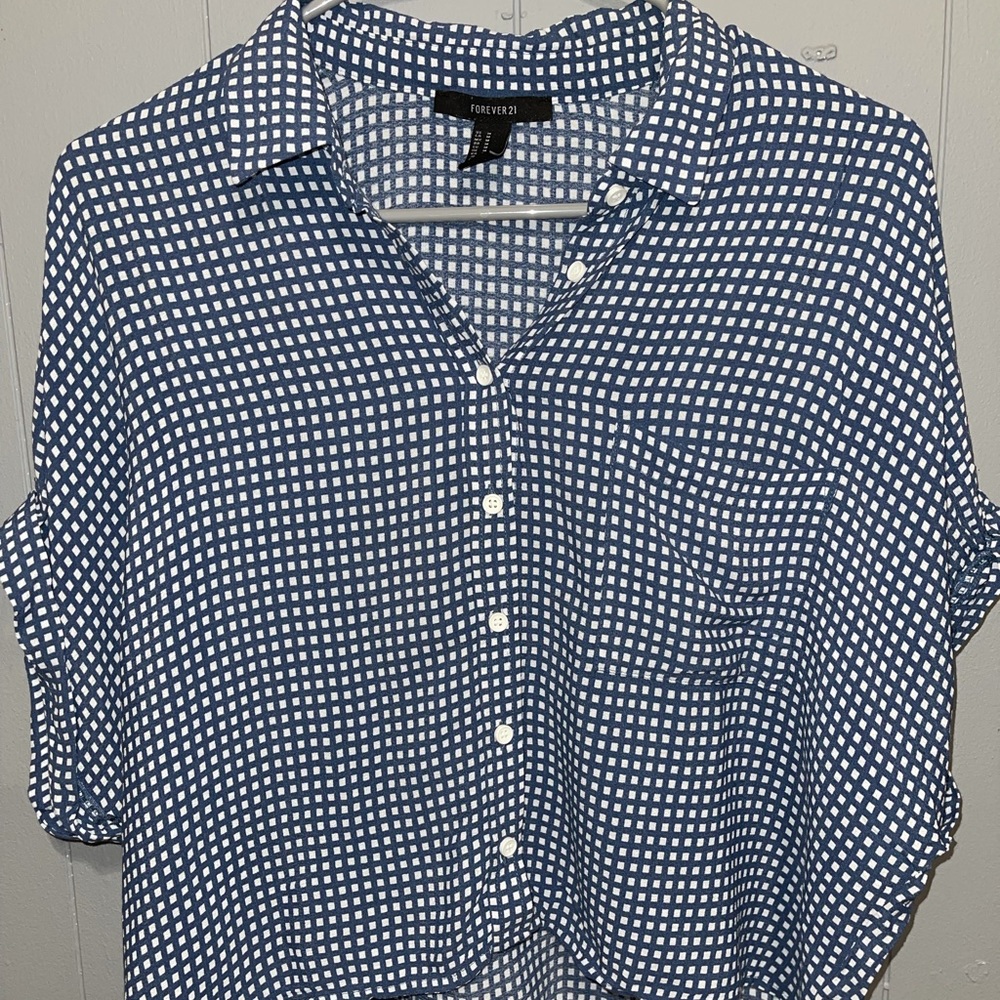 F21 Button Up Top